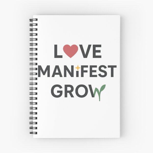 Item preview, Love, Manifest, Grow designed and sold by Soul Flow With Kiki.