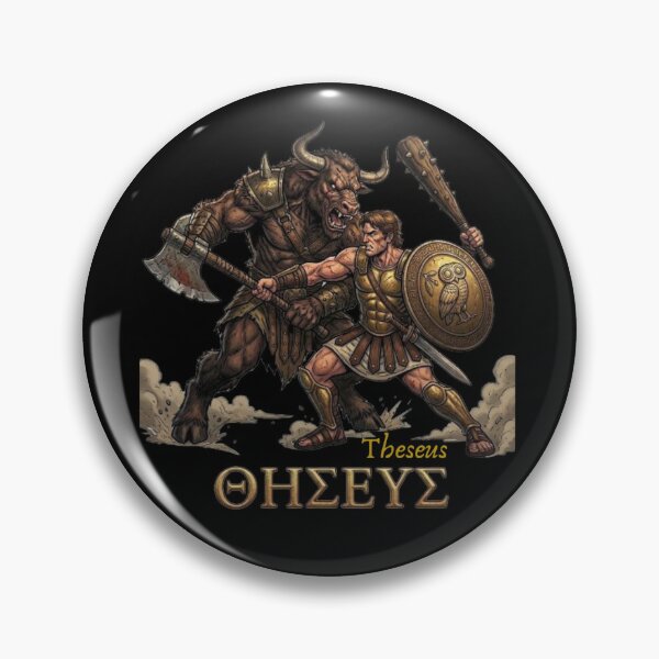 Item preview, Theseus and Minotaur battle designed and sold by Leonidas Kinetix.
