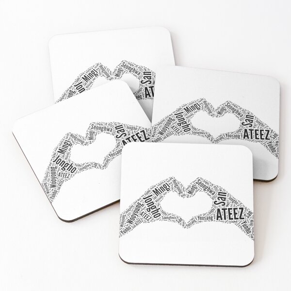Item preview, Heart for Ateez - Kpop Merch designed and sold by Twinklekaur05.