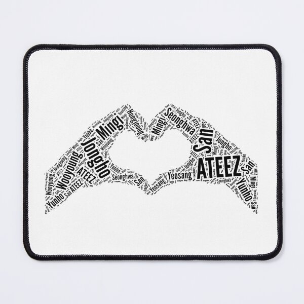 Item preview, Heart for Ateez - Kpop Merch designed and sold by Twinklekaur05.