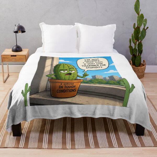 Item preview, Grumpy Cactus With Attitude designed and sold by Blueberry-art23.