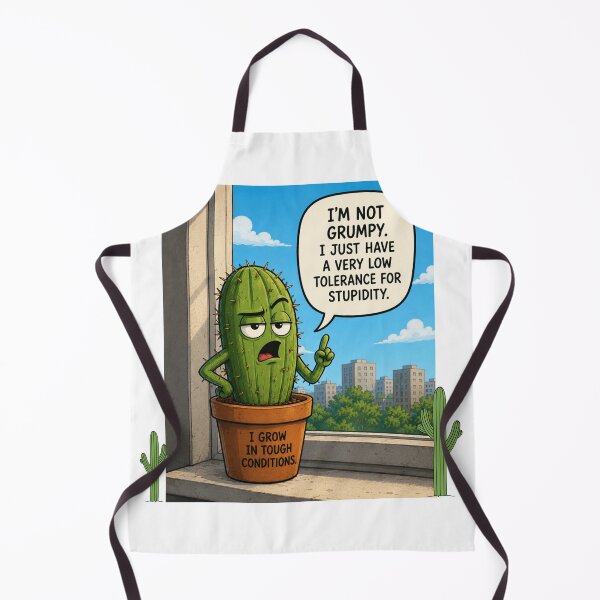 Item preview, Grumpy Cactus With Attitude designed and sold by Blueberry-art23.