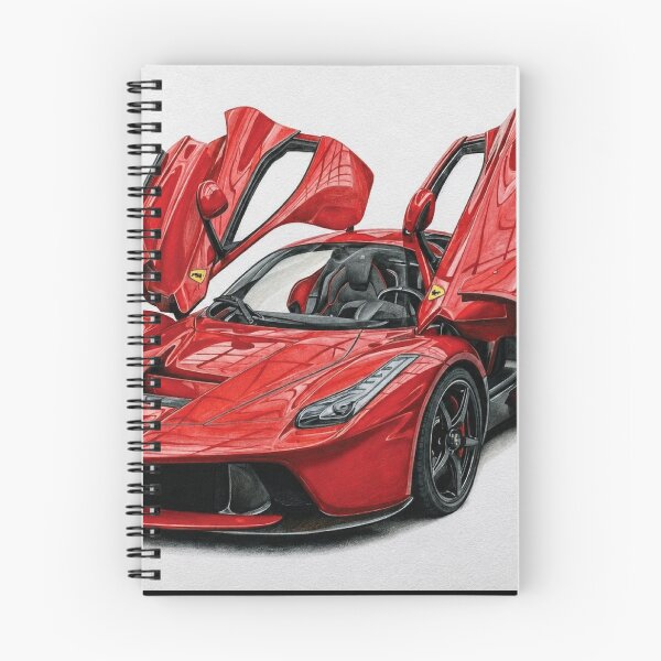 Item preview, Red Hypercar Drawing Open Door Concept 2026 Performance Art designed and sold by Tomabalagor.