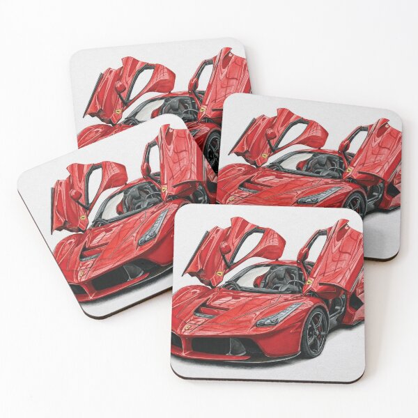 Item preview, Red Hypercar Drawing Open Door Concept 2026 Performance Art designed and sold by Tomabalagor.