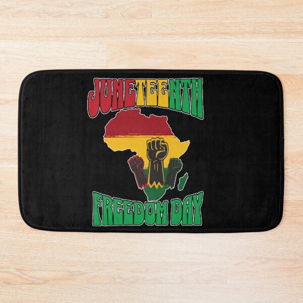 Item preview, Juneteenth Freedom Day Africa Map Black Power Fist Afrocentric Pan African designed and sold by Youngkev-arts.