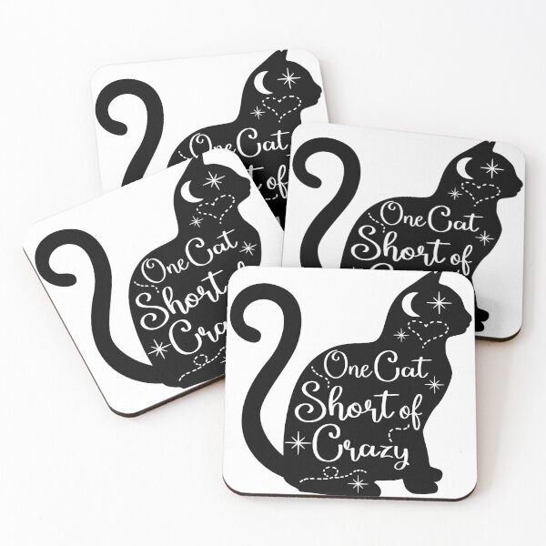 Item preview, One Cat Short of Crazy designed and sold by Sindarim.