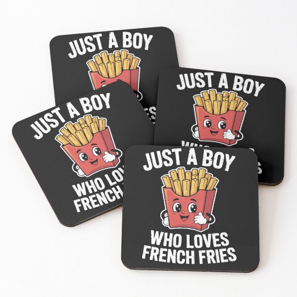Item preview, Just a boy who loves French fries designed and sold by jkrphoto.
