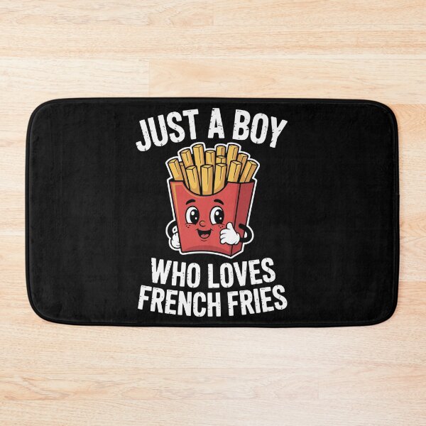 Item preview, Just a boy who loves French fries designed and sold by jkrphoto.