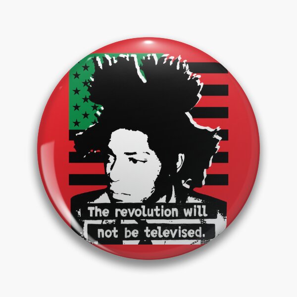 Item preview, David Hammons African American Flag Gil Scott Heron Graffiti Artist Portrait Tribute, by FFFFt  designed and sold by FFFFt.