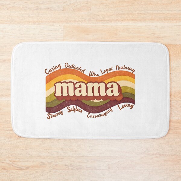 Item preview, Retro Mama Waves – Vintage Style designed and sold by LuveraxArt.