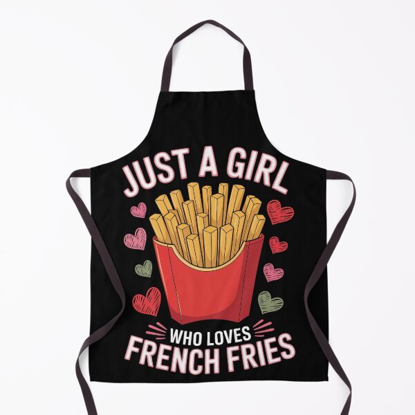 Item preview, Just a Girl Who Loves Fries designed and sold by jkrphoto.