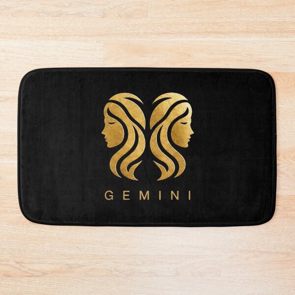 Item preview, GEMINI zodiac sign golden style designed and sold by CMYKStudio.