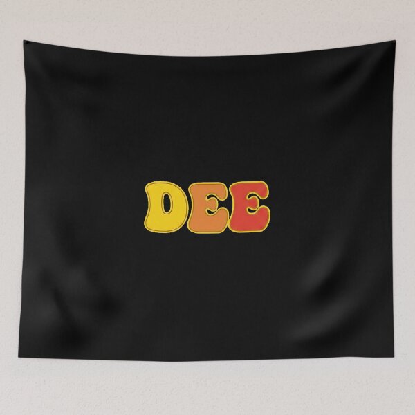 Item preview, ❤️ Dee Personalized Name Wavy Retro Shirt, Coffee Mug, Sticker Gift designed and sold by HelixPedia.