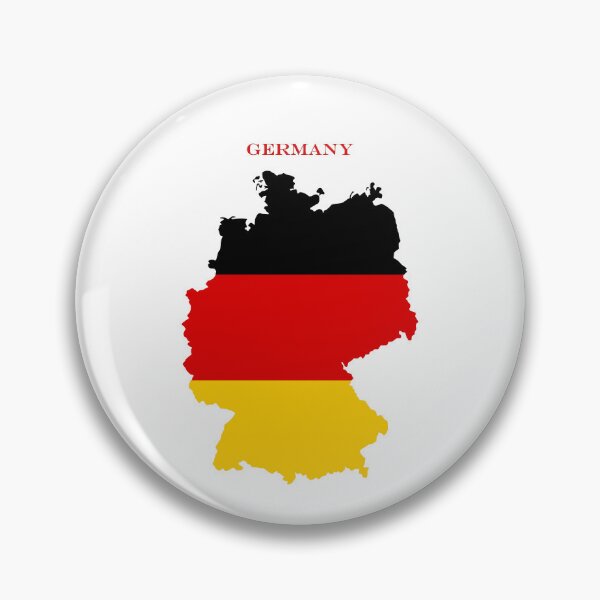 Item preview, Germany Map Flag Silhouette Europe Travel Pride Gift designed and sold by NTGUILTY.