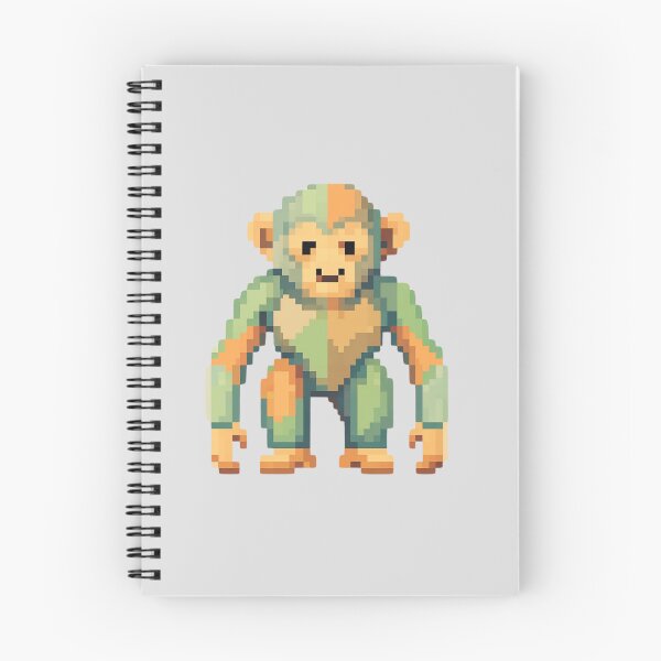 Item preview, Retro Pixel Art Monkey – Gamer Sticker for Vintage Fans designed and sold by bsbd-action.