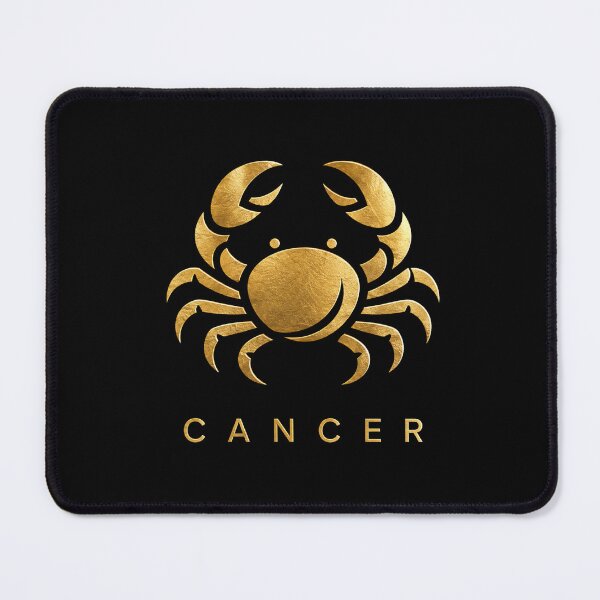 Item preview, Cancer zodiac sign t-shirt golden style designed and sold by CMYKStudio.