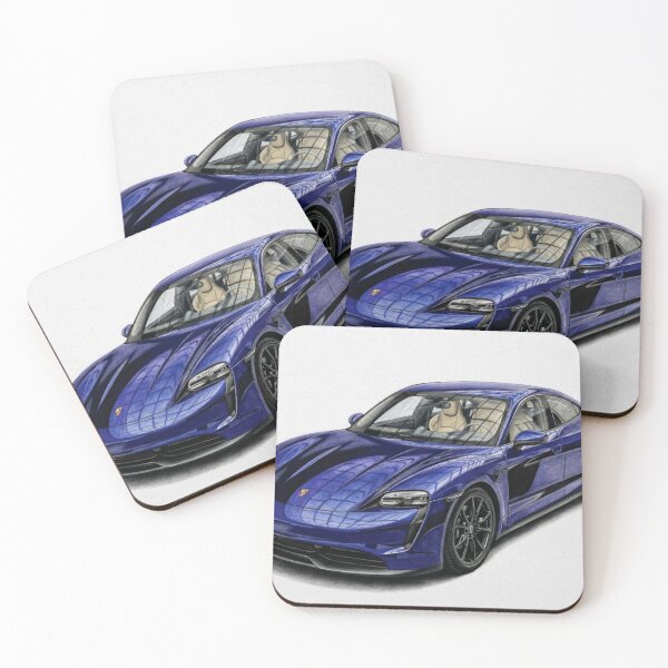Item preview, Futuristic Blue Sports Car Drawing 2026 Concept Performance Art designed and sold by Tomabalagor.