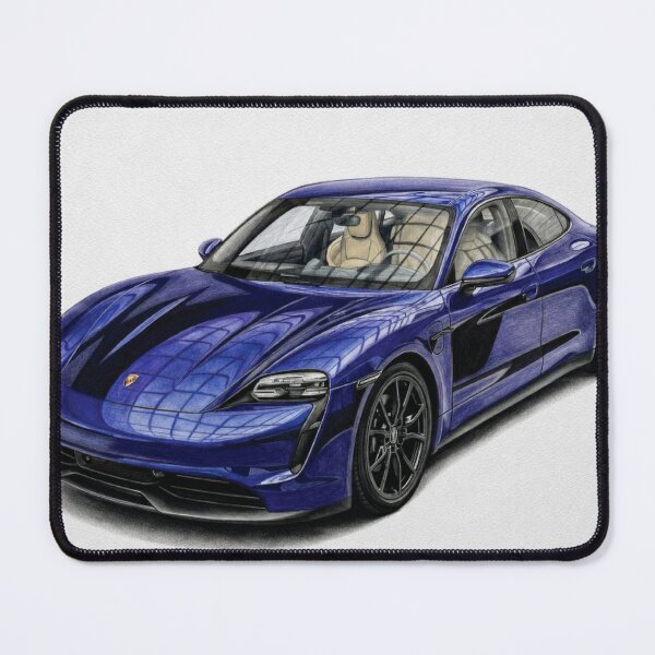 Item preview, Futuristic Blue Sports Car Drawing 2026 Concept Performance Art designed and sold by Tomabalagor.