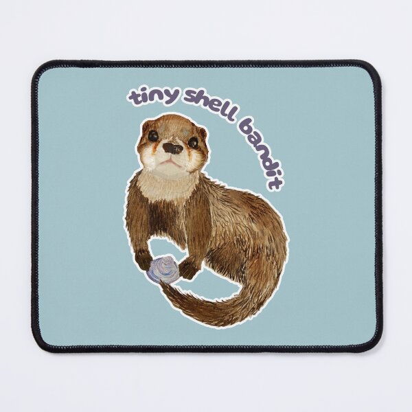 Item preview, Kelpie the Otter is a Tiny Shell Bandit designed and sold by Blackberries & Moss.