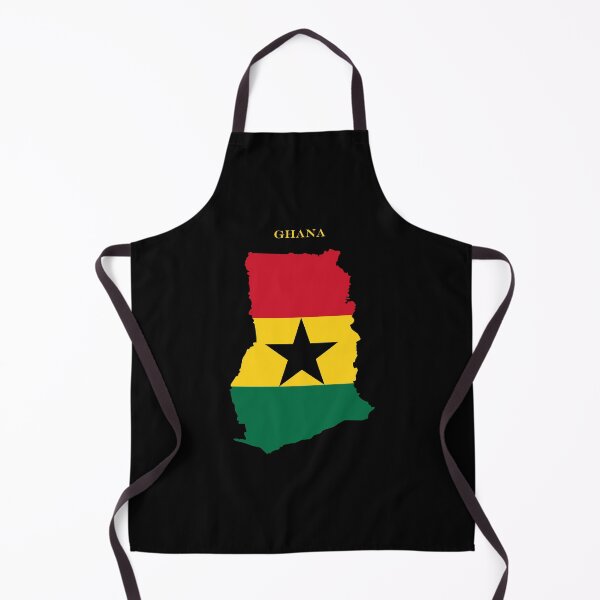 Item preview, Ghana Map Flag Silhouette West Africa Travel Pride Gift designed and sold by NTGUILTY.