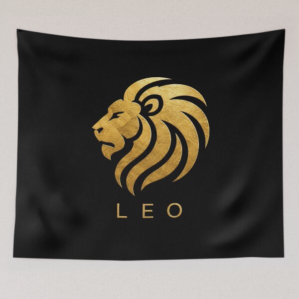 Item preview, LEO zodiac sign t-shirt golden style designed and sold by CMYKStudio.