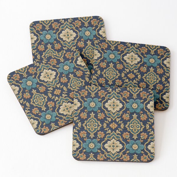 Item preview, Royal Floral Embroidery Damask Pattern designed and sold by frumixart.
