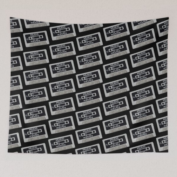 Item preview, Cassette Music Is My Weapon Inverted designed and sold by Grimmlar.