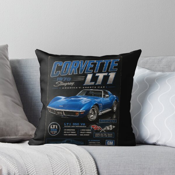 Item preview, 1970 Corvette LT1 Small Block High-Revving Classic Sports Car Vintage Art designed and sold by TheArtOfCar.