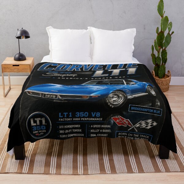 Item preview, 1970 Corvette LT1 Small Block High-Revving Classic Sports Car Vintage Art designed and sold by TheArtOfCar.