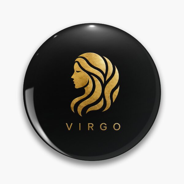 Item preview, VIRGO zodiac sign t-shirt golden style designed and sold by CMYKStudio.