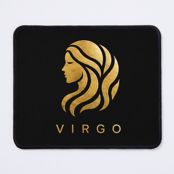 Item preview, VIRGO zodiac sign t-shirt golden style designed and sold by CMYKStudio.