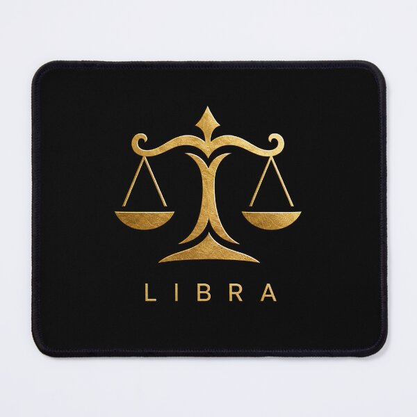Item preview, LIBRA zodiac sign t-shirt golden style designed and sold by CMYKStudio.