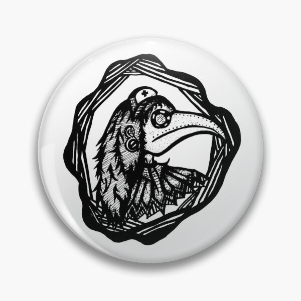 Item preview, Gothic Plague Nurse Greyscale Tattoo Style designed and sold by KayTurtless.