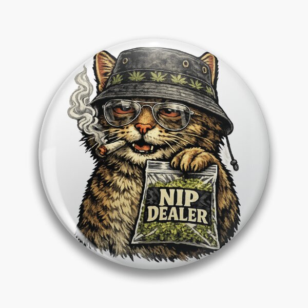 Item preview, Funny Cat Nip Dealer designed and sold by ttuniques.