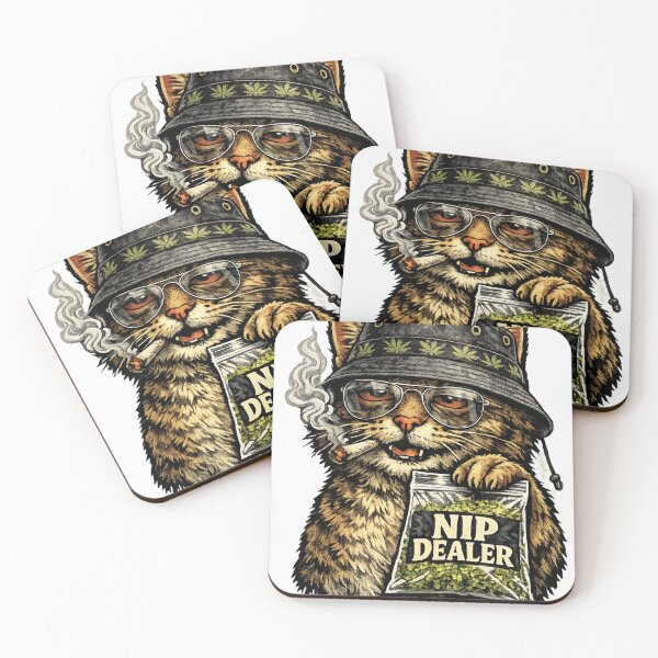 Item preview, Funny Cat Nip Dealer designed and sold by ttuniques.