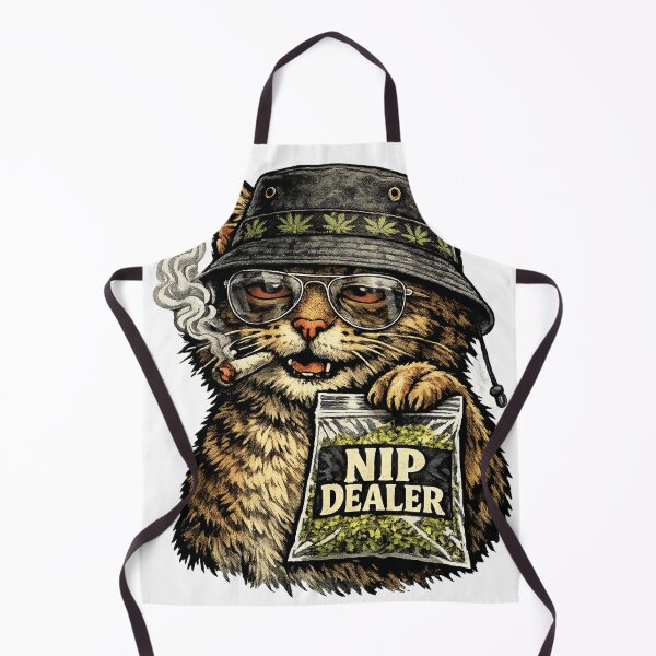 Item preview, Funny Cat Nip Dealer designed and sold by ttuniques.