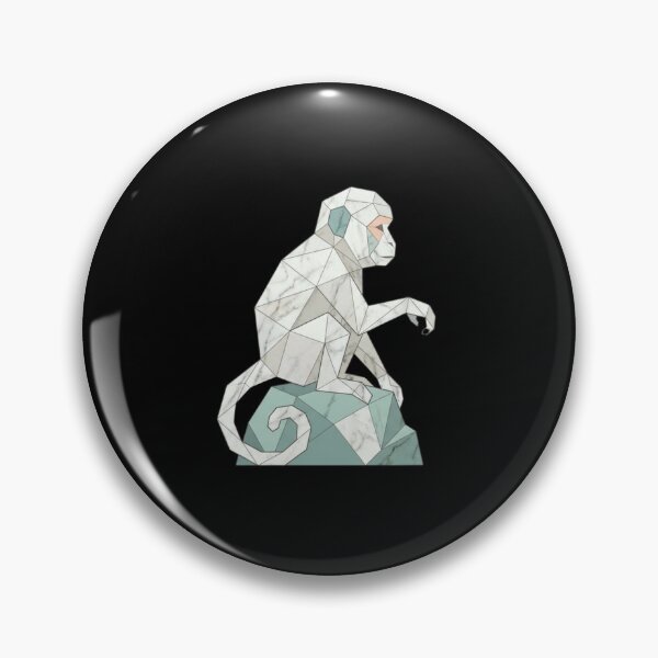 Item preview, Sitting Marble Monkey – Elegant Design for Interior Decoration designed and sold by bsbd-action.