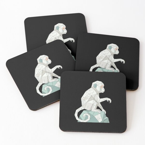 Item preview, Sitting Marble Monkey – Elegant Design for Interior Decoration designed and sold by bsbd-action.