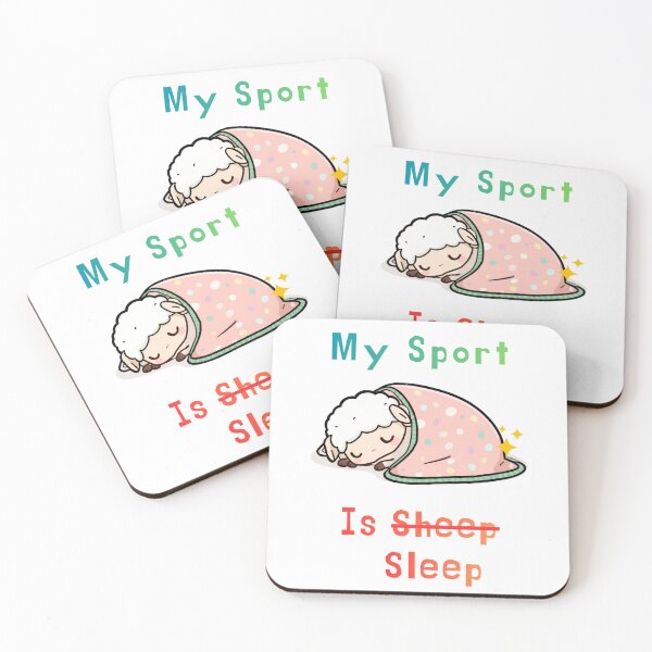 Item preview, My sport is sheep/sleep designed and sold by zuczekgti.