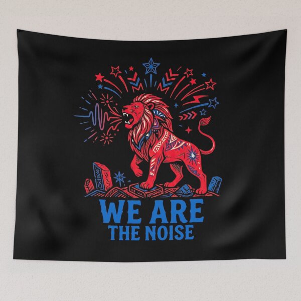 Item preview, We Are The Noise – Roaring Lion Tribal designed and sold by Majnon8bp.