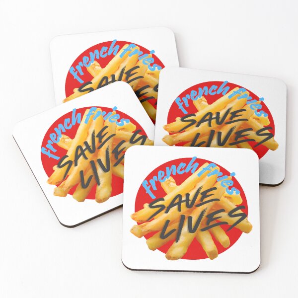 Item preview, French fries save lives designed and sold by Evan's Oddities.