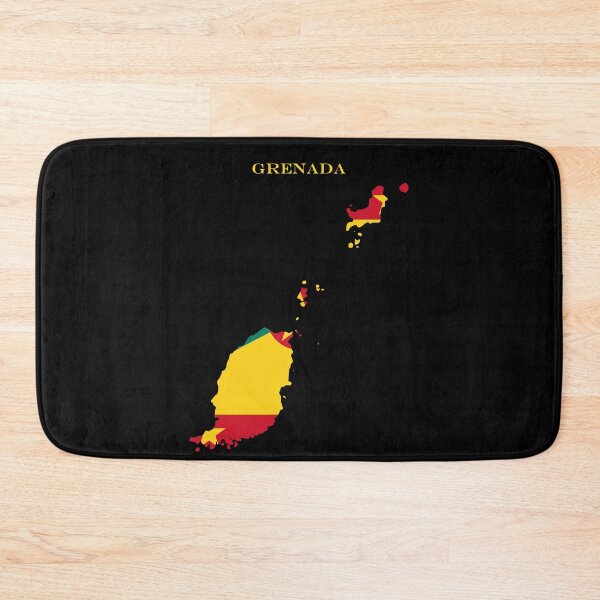 Item preview, Grenada Map Flag Silhouette Caribbean Travel Pride Gift designed and sold by NTGUILTY.