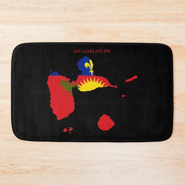 Item preview, Guadeloupe Map Flag Silhouette Caribbean Travel Pride Gift designed and sold by NTGUILTY.