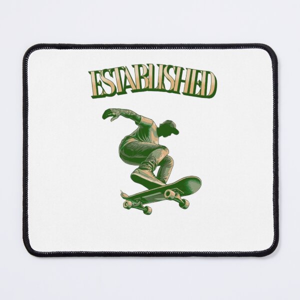 Item preview, Retro Urban Skate - Distressed Green Aesthetic designed and sold by NeonSketch Lab.