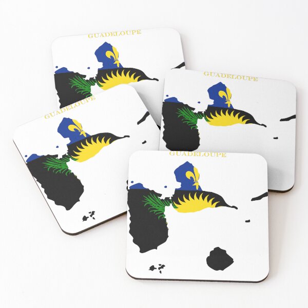 Item preview, Guadeloupe Map Flag  designed and sold by NTGUILTY.