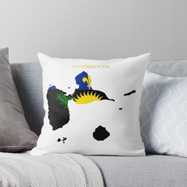 Item preview, Guadeloupe Map Flag  designed and sold by NTGUILTY.