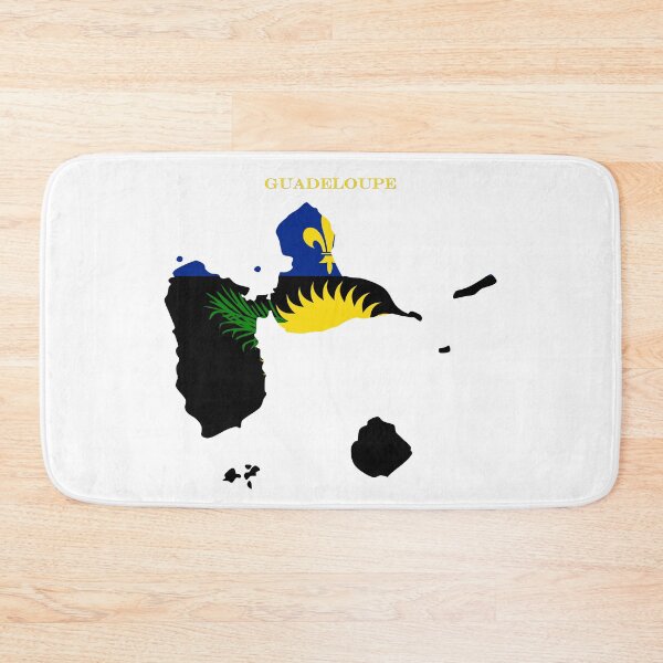 Item preview, Guadeloupe Map Flag  designed and sold by NTGUILTY.