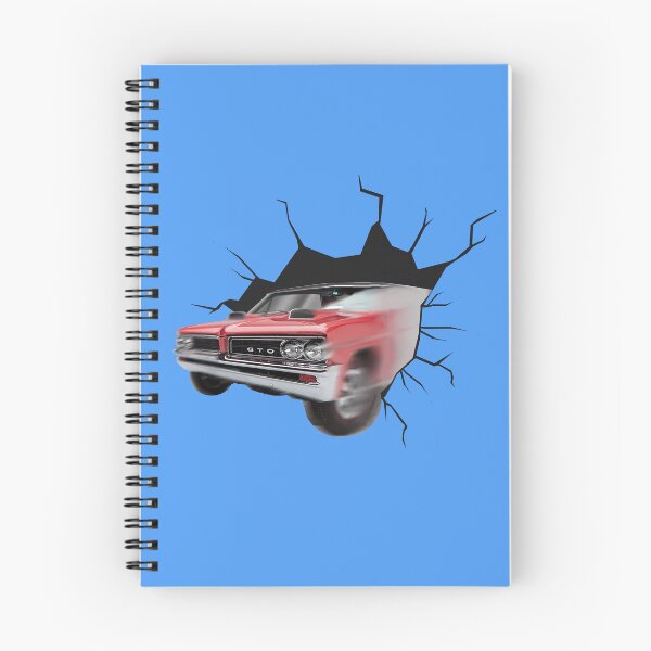 Item preview, FUNNY CLASSIC CARS, VINTAGE RED 1964 GTO, AMERICAN MUSCLE CARS designed and sold by classic car craze.