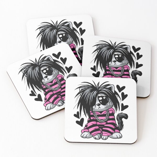 Item preview, Cute Emo Y2K Mascot designed and sold by Retro Whimsy.