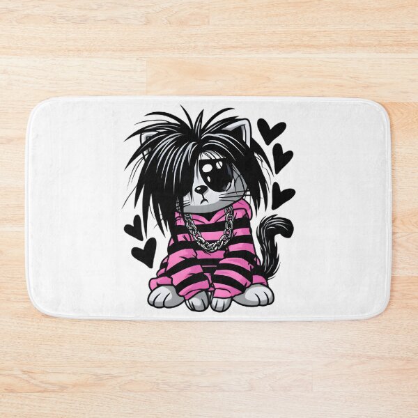 Item preview, Cute Emo Y2K Mascot designed and sold by Retro Whimsy.